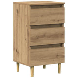 Bedside Cabinet Artisan Oak 40x35x69 cm Engineered Wood 856422