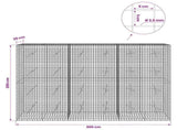 Gabion with 3.5 mm Wire and 5x5 cm Mesh 300x20x200 cm 3462192