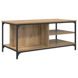 Coffee Table Artisan Oak 100 x 50 x 45 cm Engineered Wood 886241