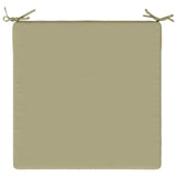 4-Piece Seat Cushions SOEST 4 pcs 100% Polyester Light Green 944936