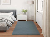 Faux Rabbit Fur Rug Olite Anthracite 100 x 200 cm Polyester 42021767