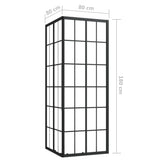 ZNTS Shower Cabin ESG 80x80x180 cm 150770