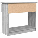 Console Table with Drawers Grey Sonoma 85.5x38.5x74.5 cm 861396