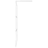 Walk-in Shower Wall with Clear ESG Glass 140x195 cm 146639