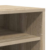 Shoe Cabinet Sonoma Oak 60x35x70 cm Engineered Wood 808939