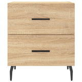 Bedside Cabinets 2 pcs Sonoma Oak 40x35x47.5 cm Engineered Wood 827347