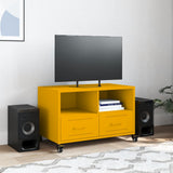 TV Cabinet Mustard Yellow 68x39x43.5 cm Steel 846701