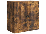 Wall-Mounted Cabinet Smoked Oak 66 x 34.5 x 90 cm 898060