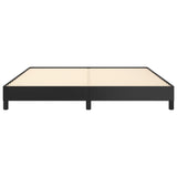 Bed Frame without Mattress Black Super King Faux Leather 349843
