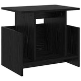 TV Stand 2 pcs Black Oak 50 x 35 x 45 cm Engineered Wood 891003