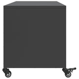TV Cabinet Black 100.5x39x43.5 cm Steel 846662