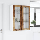 Hanging Cabinet Old Wood 80 x 31 x 100 cm Engineered Wood 884400