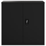 File Cabinet Black 90x40x90 cm Steel 339730