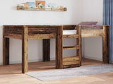 Bunk Bed for Kids Old Wood 80 x 200 cm Engineered wood 3410489