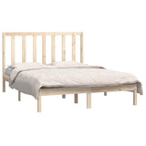 Bed Frame without Mattress 140x190 cm Solid Wood Pine 3106618