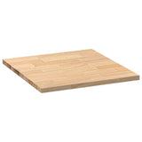 Kitchen Worktop 60x63.5x2.7 cm Solid Wood Oak Rectangular 4008996