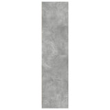 Wardrobe Concrete Grey 80x50x200 cm Engineered Wood 3307696