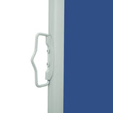 Patio Retractable Side Awning 170x300 cm Blue 317888