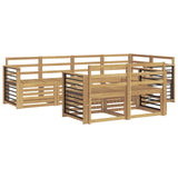 Outdoor Sofa Set 7 pcs White 247 x 128.5 x 73 cm 3392004