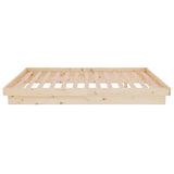 Bed Frame without Mattress Solid Wood Small Double 819942