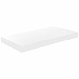 Floating Wall Shelves 4 pcs High Gloss White 50x23x3.8 cm MDF 323747