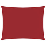 Sunshade Sail Oxford Fabric Rectangular 6x8 m Red 135663