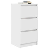 Sideboard White 37.5x35x76 cm Engineered Wood 861724