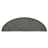 Carpet Stair Treads 15 pcs Anthracite 65x21x4 cm 149911