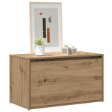 Hall Bench 80x40x45 cm Artisan Oak Engineered Wood 856753