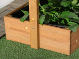 Four-Tier Basket Wooden Plant Stand - Orange T3398P318757