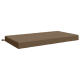 Seat Cushion SOEST 100% Polyester Taupe 120 x 80 x 10 cm 946791