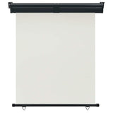 ZNTS Balcony Side Awning 145x250 cm Cream 48425