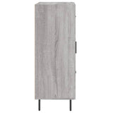 Sideboard Grey Sonoma 69.5x34x90 cm Engineered Wood 830282