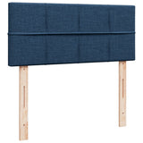 Box Spring Bed with Mattress Blue 120x200 cm Fabric 3285861