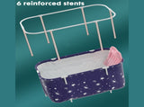 Portable Bathtub Folding Bath Tub Adult Kids Warm Home Spa Soaking Barrel PVC 05323750
