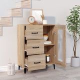 Sideboard Sonoma Oak 69.5x34x90 cm Engineered Wood 812216