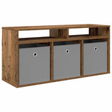 Lowboard with Drawer Old Wood 102 x 32 x 48.5 cm 8000594