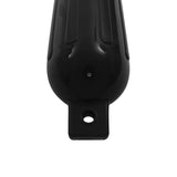 Boat Fenders 4 pcs Black 14x50 cm PVC 92381