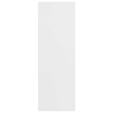 800396 Shoe Rack White 54x34x100,5 cm Engineered Wood