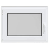 Basement Window "RISOR" 80x60 cm Tilt&Turn DIN Left White 4108354