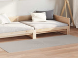 Area Rugs Rectangular HUARTE Cream 150 x 80 cm Polyester 42022791