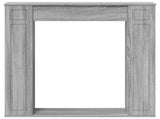 Fireplace Surround Grey Sonoma 100 x 20 x 100 cm 8006621