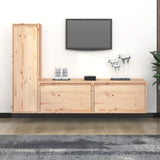 TV Cabinets 3 pcs Solid Wood Pine 3100119