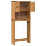Washing Machine Cabinet with Shelf VIGO Brown and Honey Brown 4019129