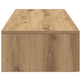 Wall Shelf with Drawers Artisian Oak 100x36x19 cm Engineered Wood 859994
