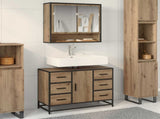 Bathroom Cabinet Artisan Oak 80 x 33 x 60 cm Engineered Wood 883632