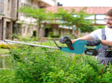 20" Cordless Hedge Trimmer, 18V Electric Hedge Cutter with 51cm Dual Action Blade, 2 x 4000mAh T3398P377565