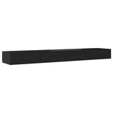 Bed Drawers Black Oak 180 x 36.5 x 16.5 cm Engineered Wood 866980