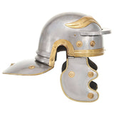 Roman Soldier Helmet Antique Replica LARP Silver Steel 286210