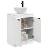 Bathroom Vanity with Sink White 54 x 35 x 83 cm Engineered Wood 890138